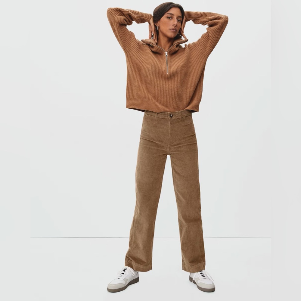 Everlane The Corduroy Wide-Leg Pant Size 10